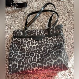 Coach Leopard Print Women's Bag